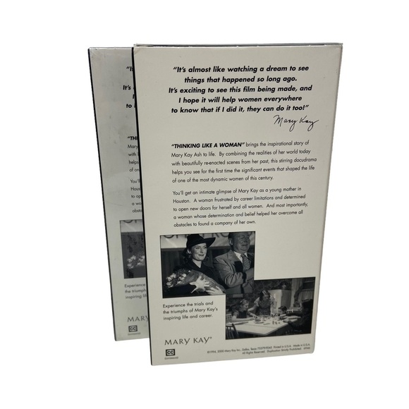 Mary Kay | Thinking Like A Woman | VCR | The Life and Times of Mary Kay Ash - Picture 3 of 4